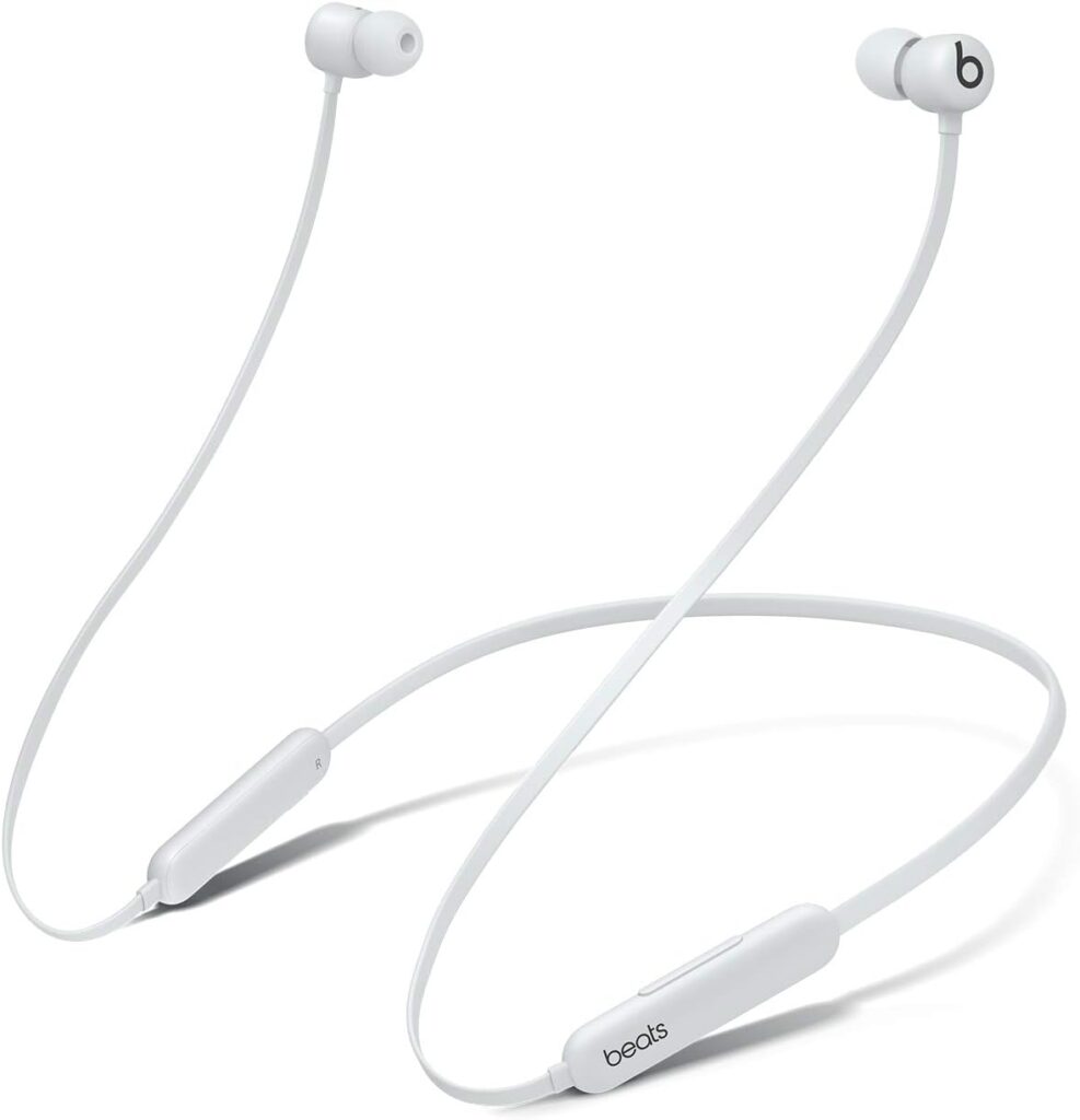 Beats Flex Wireless Earbuds – Apple W1 Headphone Chip, Magnetic Earphones, Class 1 Bluetooth, 12 Hours of Listening Time, Built-in Microphone - Smoke Gray